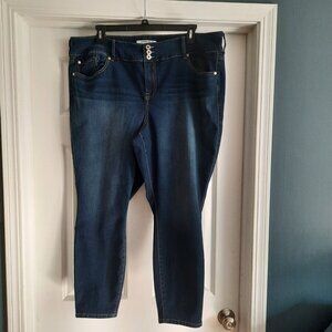 Torrid Jeans Womens 26 Skinny Jegging High Rise Super Soft‎ Dark Wash Denim